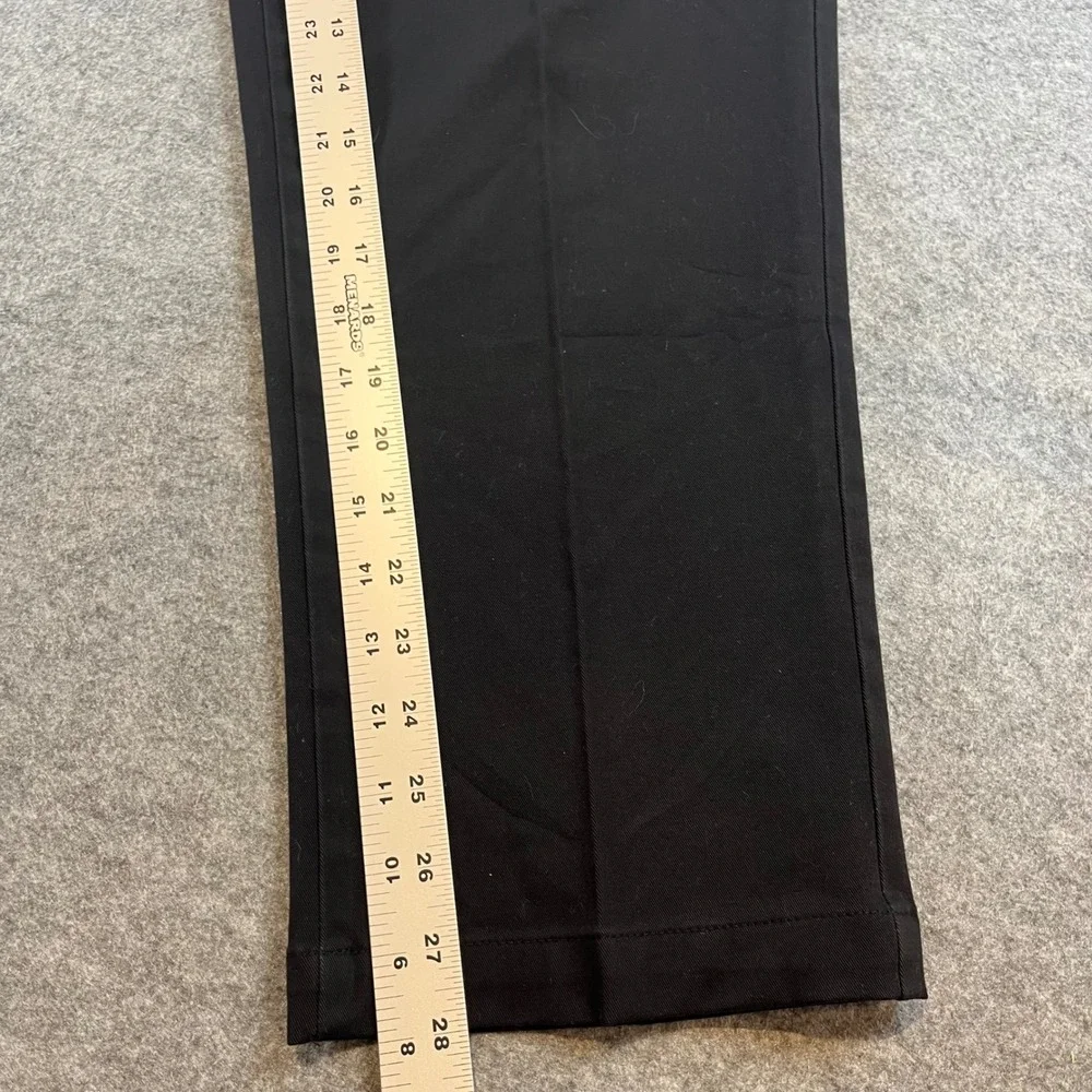 Dockers Mens Smart 360 Flex Straight Fit‎ Black Chino Pants 36 Workwear Casual